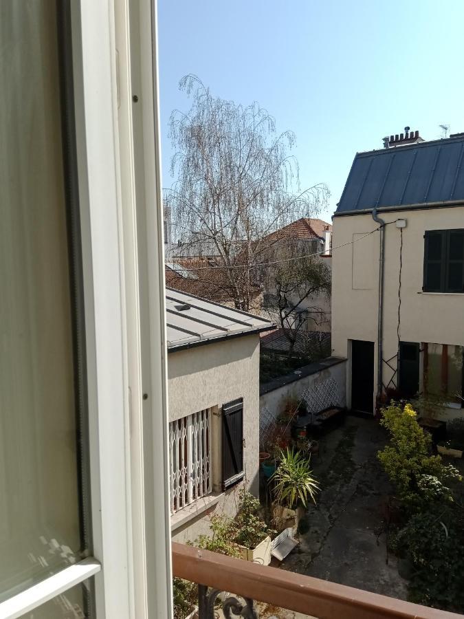 Paris Authentic House Small, Bright And Calm Studio Bagian luar foto