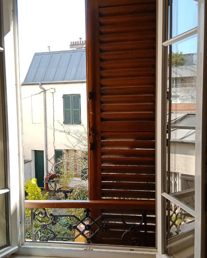 Paris Authentic House Small, Bright And Calm Studio Bagian luar foto