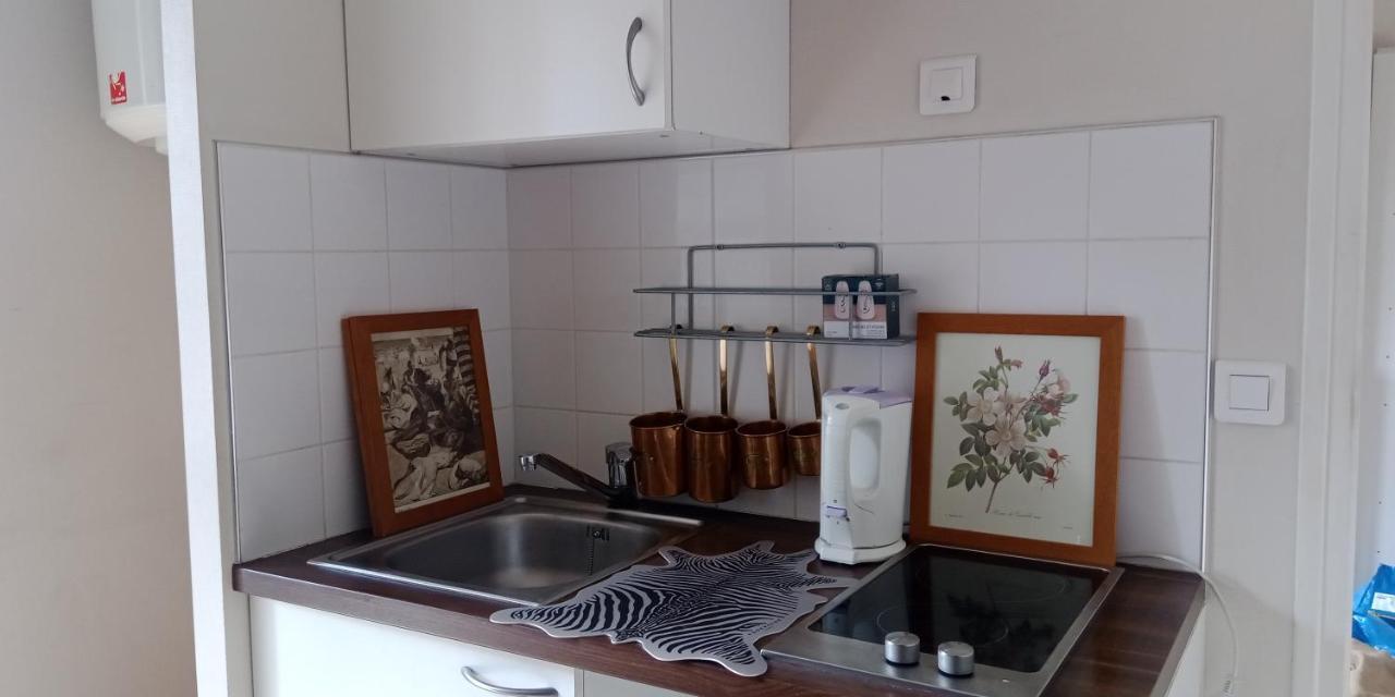 Paris Authentic House Small, Bright And Calm Studio Bagian luar foto