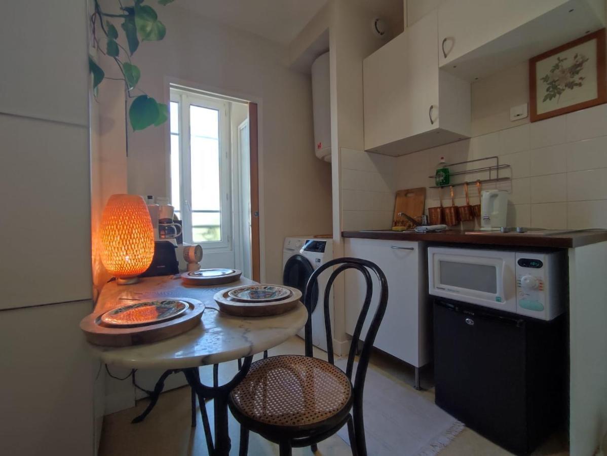 Paris Authentic House Small, Bright And Calm Studio Bagian luar foto