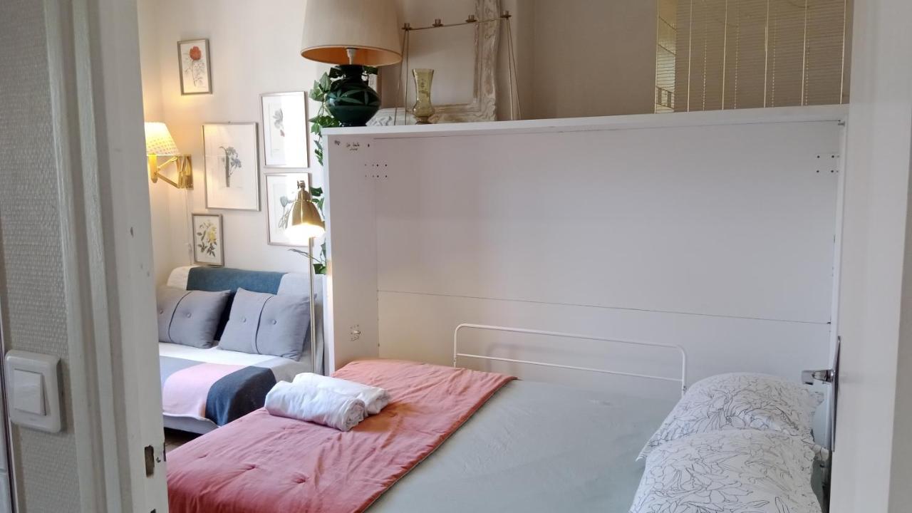Paris Authentic House Small, Bright And Calm Studio Bagian luar foto