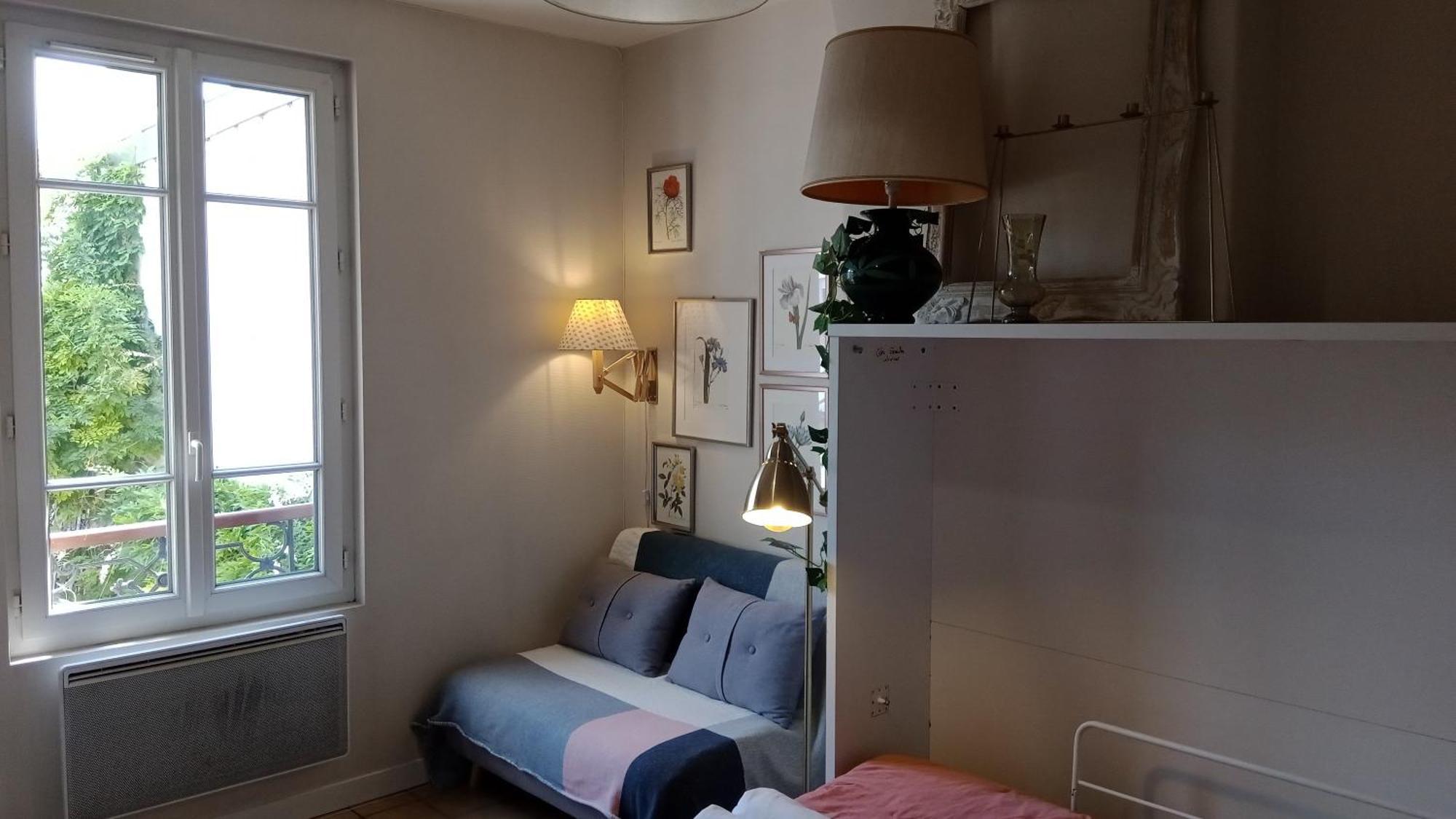 Paris Authentic House Small, Bright And Calm Studio Ruang foto